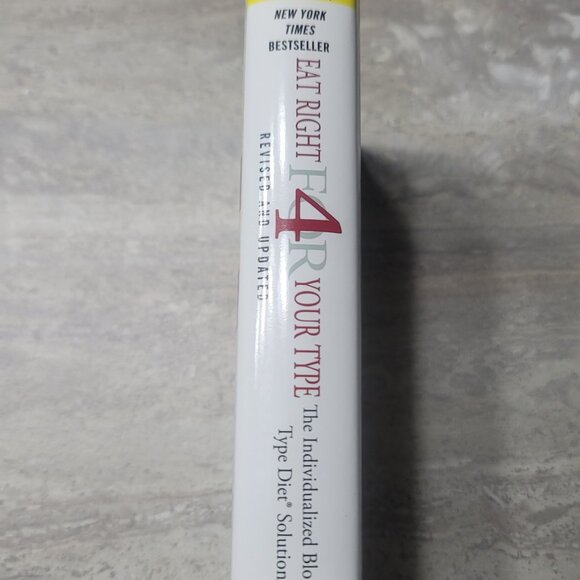 #362 Eat Right 4 Your Blood Type Book Health - Picture 5 of 6